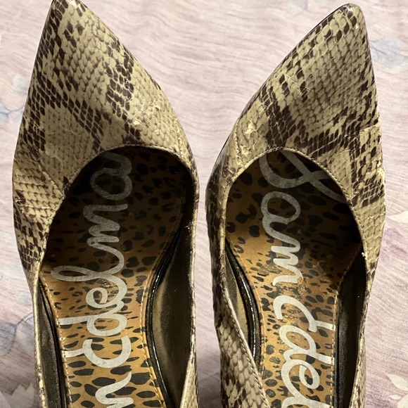 Sam Edelman Snakeskin Pumps - Picture 6 of 6